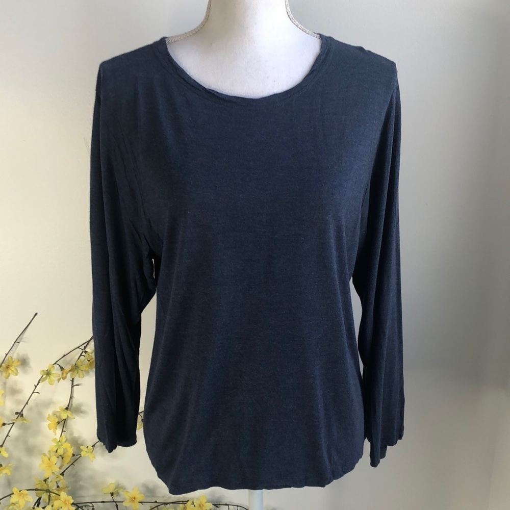 Vince navy blue knit top